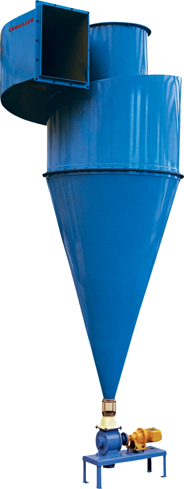 Циклоны для очистки воздуха от пыли